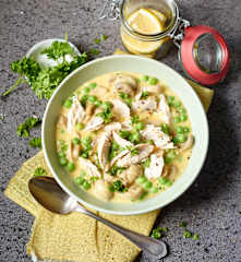 Hühnertopf à la Frikassee