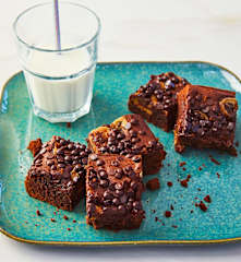 Brownies cioccolato e banane
