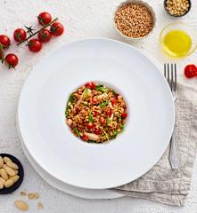 Insalata di farro e pollo
