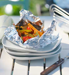 Paprika-Mandel-Marinade für Gemüse