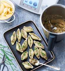 Conchiglioni farcis aux champignons