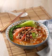 香辣蝦仁擔擔麵