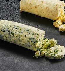 Mantequilla de ajo y perejil