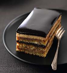 Biskuittörtchen Opéra