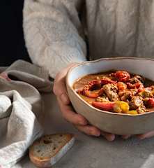 Sopa Goulash de ternera