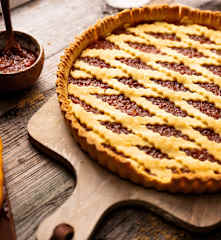 Tarte à la marmelade d'oranges