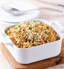 Fideo seco con arroz