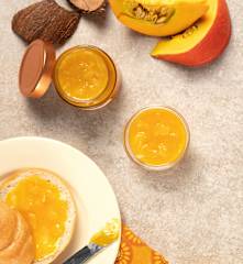 Kürbis-Kokos-Marmelade