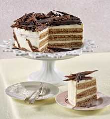 Lebkuchenblätter-Torte