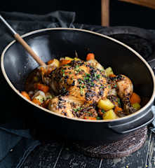 Roast Chicken with Vegetables