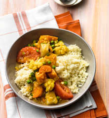Gemüse-Curry mit Couscous