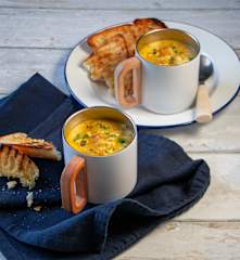 "Hug in a mug" chicken soup