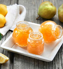 Confettura di pere e scorzette di limone