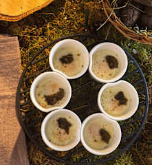 Uova in cocotte al tartufo