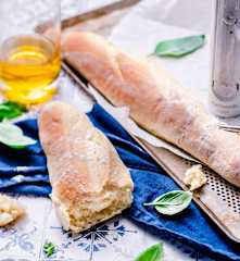 Baguettes au levain de blé