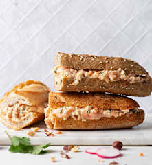 Salmon and Coleslaw Sandwich Filling