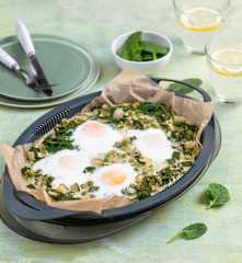 Zielona shakshuka na Varomie