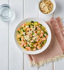 Insalata di bulgur, salmone e zucchine (Modalità Cuoci riso)