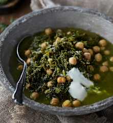 Grünkohl-Kichererbsen-Eintopf