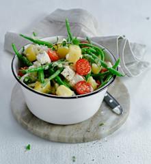 Erdäpfel-Fisolen-Salat