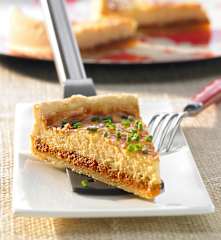 Quiche mit Ziegenkäse