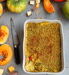 Carrot, Pumpkin and Chard Pie