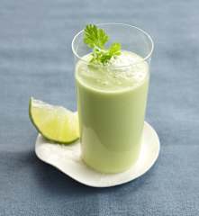 Soupe froide avocat-coco