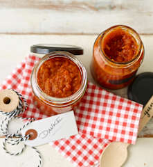 Paprika-Auberginen-Mus