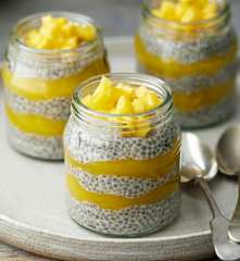 Mango Chia Pudding
