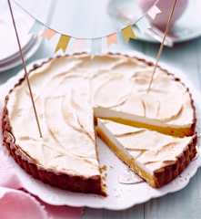 Zitronen-Baiser-Tarte
