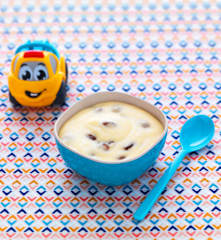 Semoule aux raisins secs - à partir de 12 mois