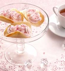 Tuiles à la rose