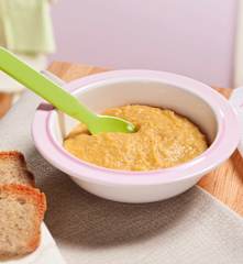 Zwiebackbrei mit Aprikose