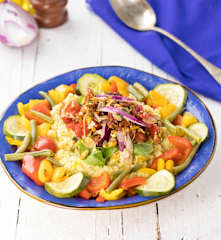 Cous cous ai profumi di Sicilia (vegan)