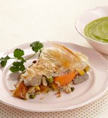 Pastilla d'agneau aux fruits secs