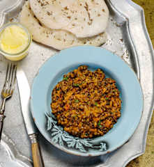 Dal makhani - Lentilhas com manteiga