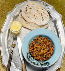 Lenticchie nere (Dahl Makhani)