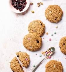 Galletas energéticas de avena