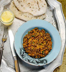 Dal makhani z soczewicy