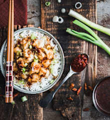 Tofu frit et sauce épicée (Mapo Tofu) 🌶️🌶️🌶️