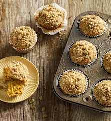 Pumpkin Streusel Muffins