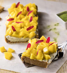 Cheesecake al tè verde