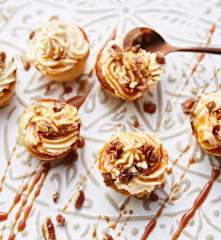 Cupcakes pommes et caramel