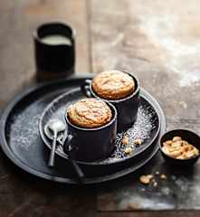 Mugcake caramel et cacahuètes