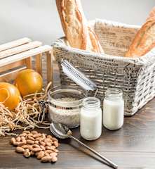 Yogurt di avena e arancia