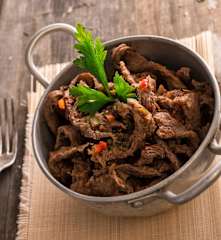 Bisteces a la mexicana