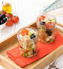 Panzanella di pane multicereali