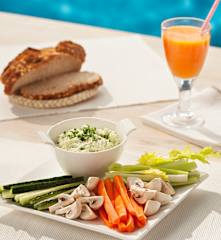 Crema di ricotta, Gouda ed erba cipollina