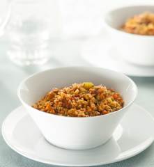 Ensalada de verduras y fruta