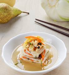 Baek kimchi (Kimchi con fruta o blanco)